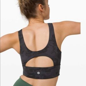 Lululemon stronger as one long line sports bra